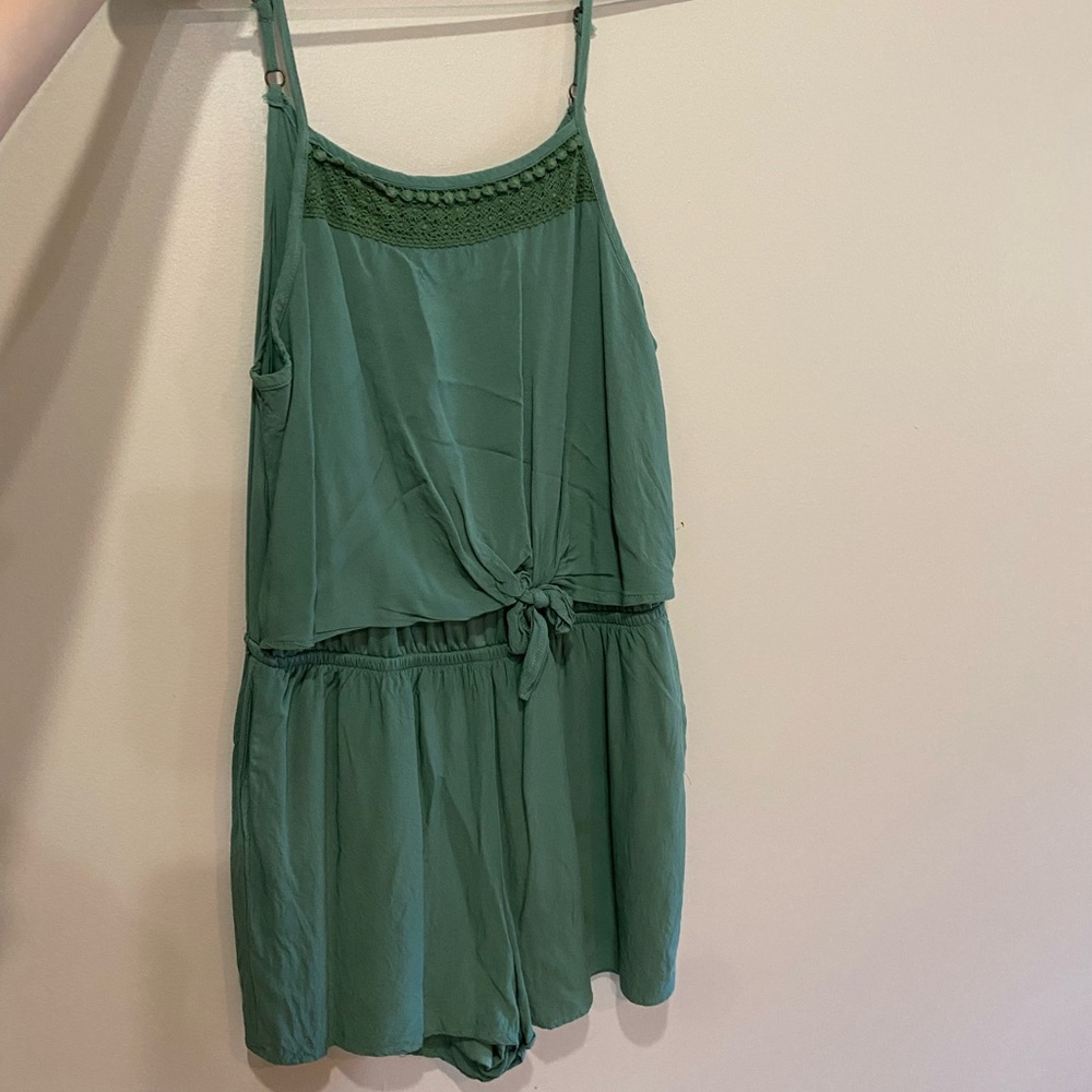 Green Rompers from Francesca
